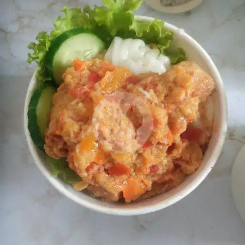 Gambar Makanan Rice Bowl Ayam Saosi 11