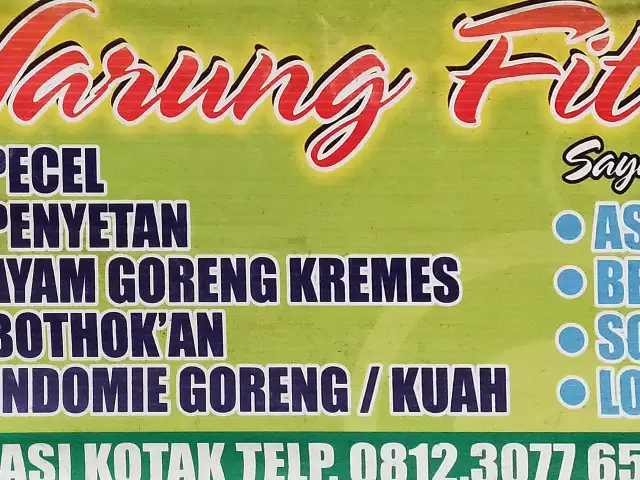 Gambar Makanan Warung Fitri 1