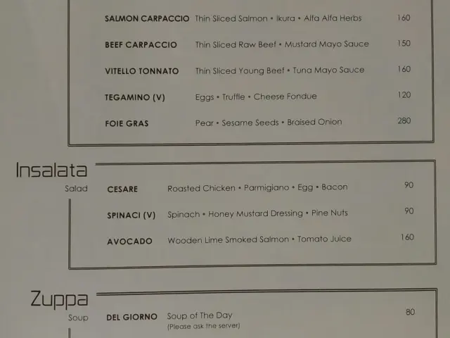 Gambar Makanan Oso Ristorante Indonesia 2