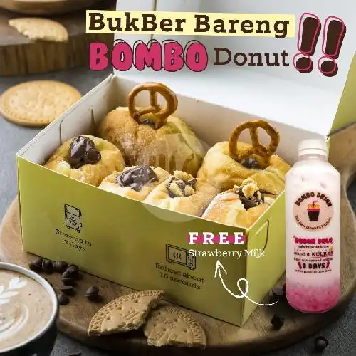 Gambar Makanan Bombo Donut, Kelapa Dua 8