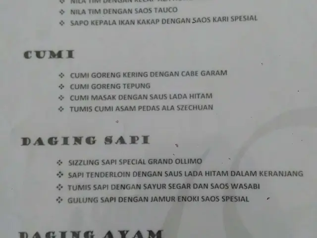 Gambar Makanan Grand Ollimo 3