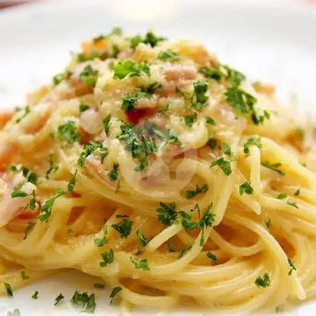 Gambar Makanan Doyan Spaghetti, Mergan Raya 1