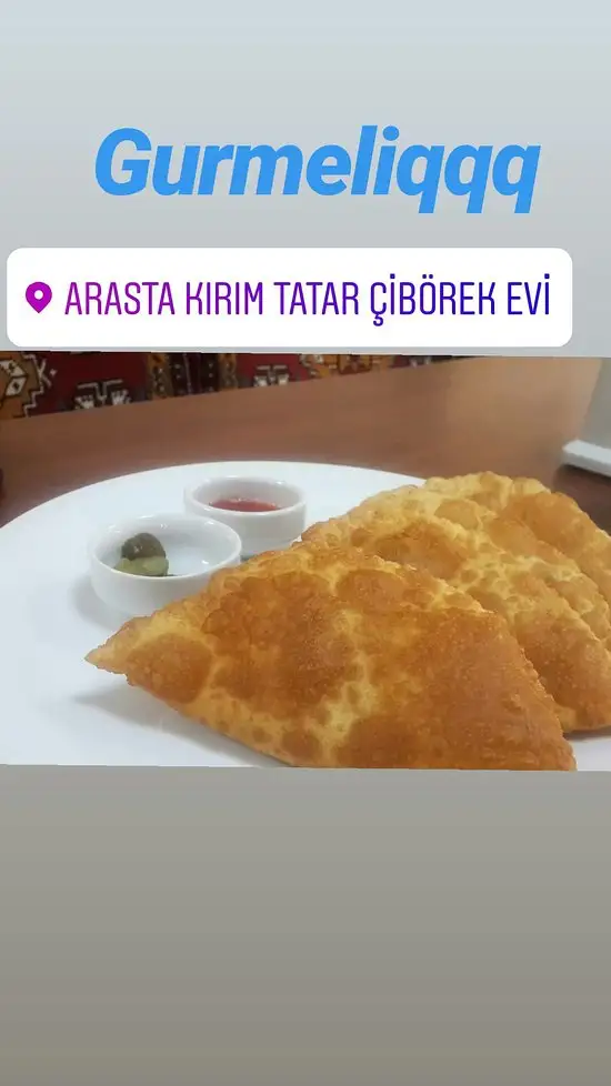 Arasta Kırım Tatar Çibörek Evi'nin yemek ve ambiyans fotoğrafları 12
