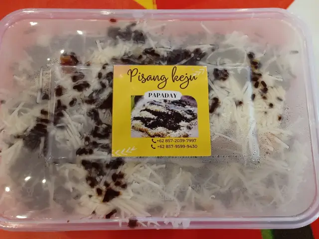 Gambar Makanan Pisang Keju Papaday 4