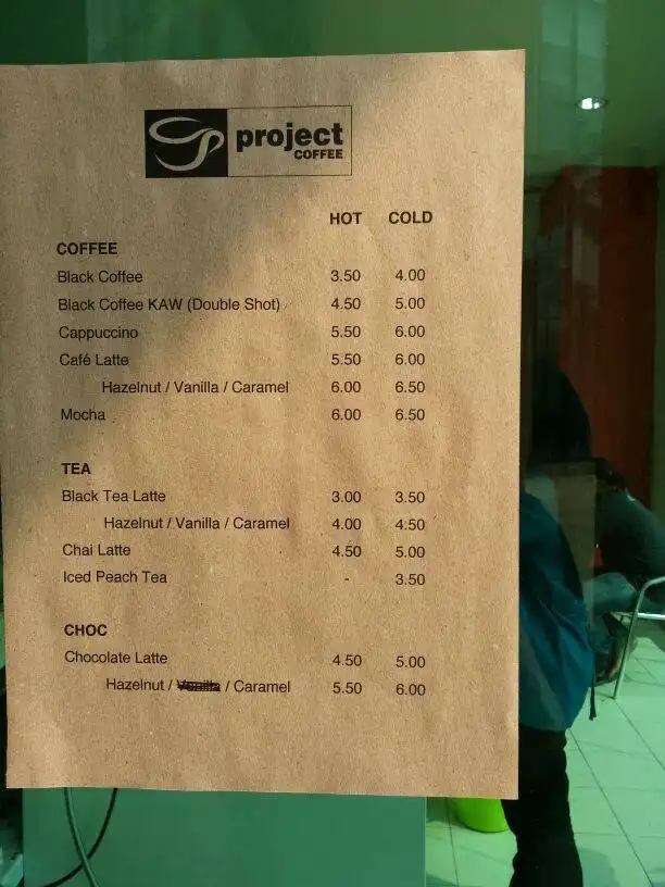 Project Coffee Food Photo 1