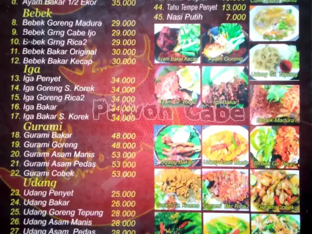 Gambar Makanan Penyetan Pawon Cabe 1