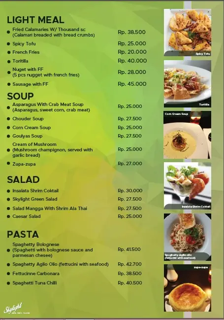 Gambar Makanan Gril & Bar at Skylight 4