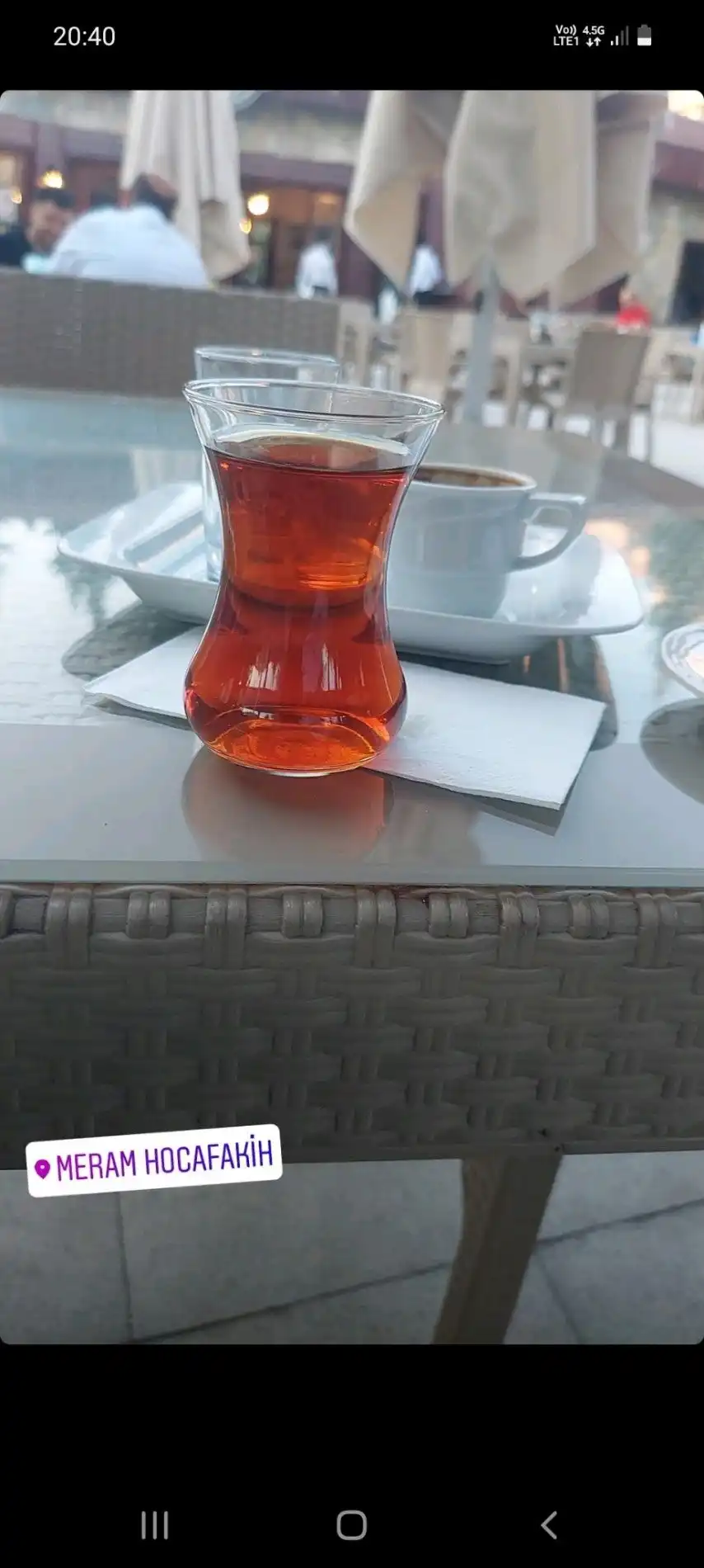 Kafe Meram Hocafakıh