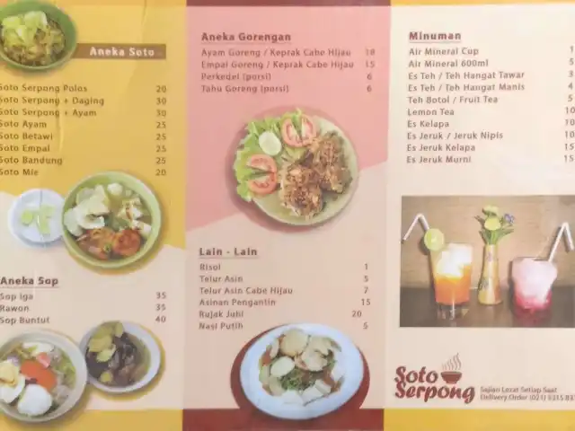 Gambar Makanan Soto Serpong 1