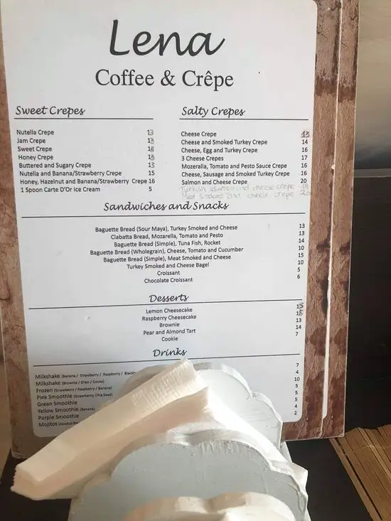 Lena Coffee&Crepe'nin yemek ve ambiyans fotoğrafları 20