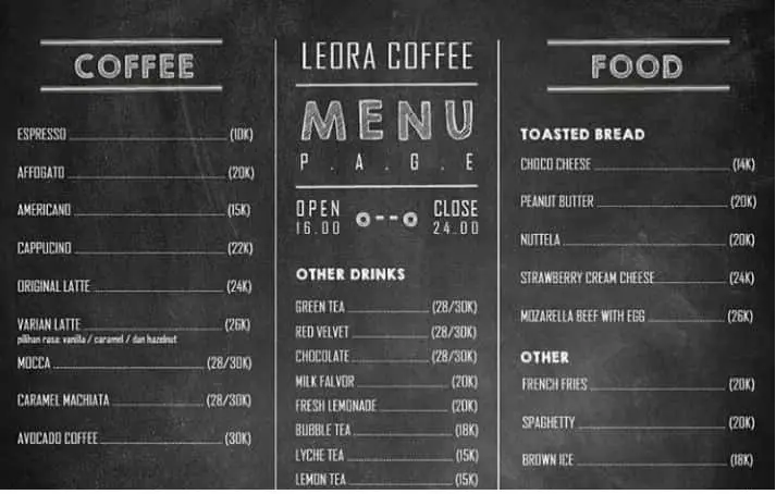 Gambar Makanan Leora Coffee 1