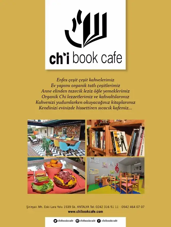 Chi Book Cafe'nin yemek ve ambiyans fotoğrafları 15