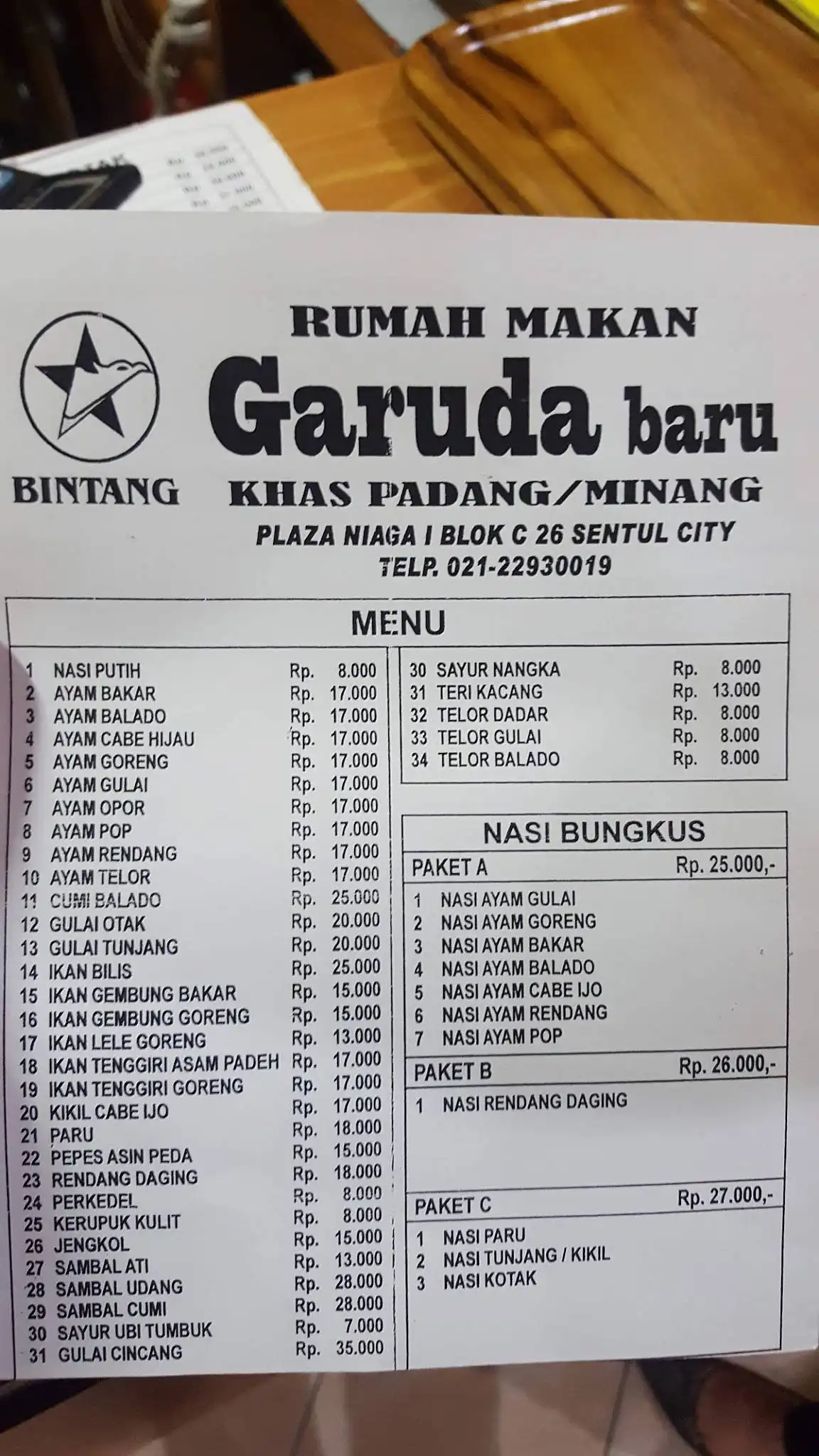 Restoran Garuda Baru