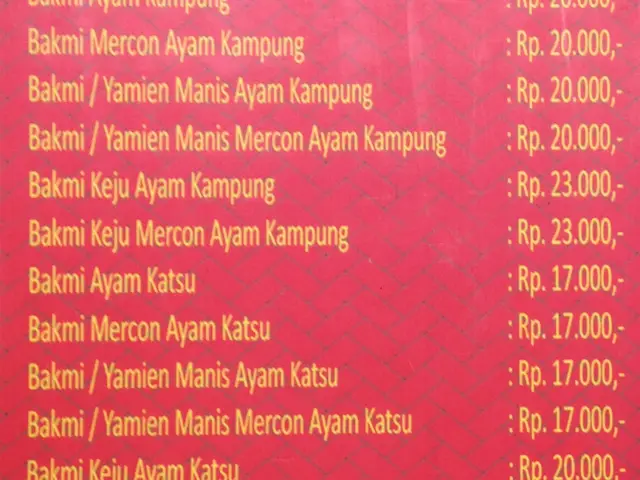 Gambar Makanan Bakmi Mercon Ha - El 1