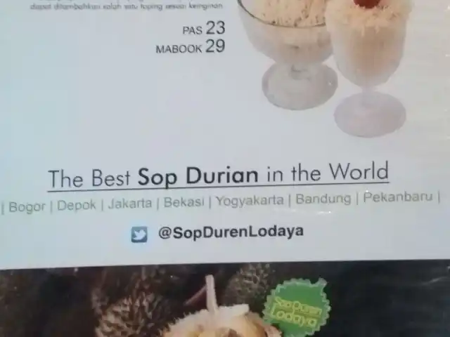 Gambar Makanan Sop Duren Lodaya 5