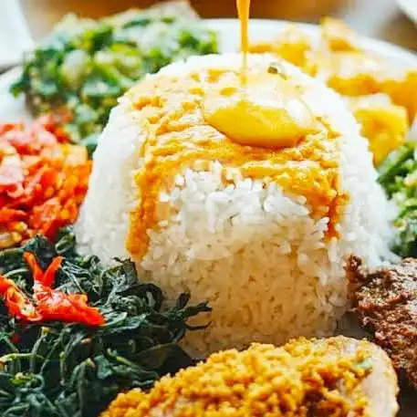 Gambar Makanan Nasi Padang Manunggal Jaya, Cempaka Baru 2