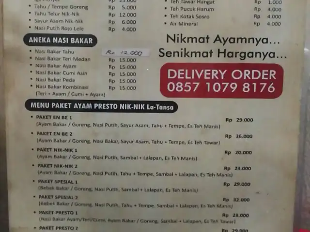 Gambar Makanan Ayam Presto Nik-Nik La Tansa 2