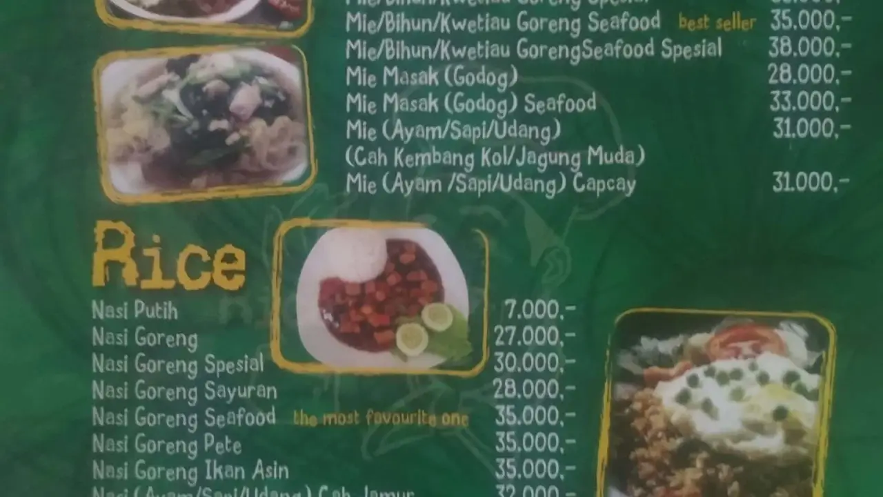 Mie Jamur Vilani