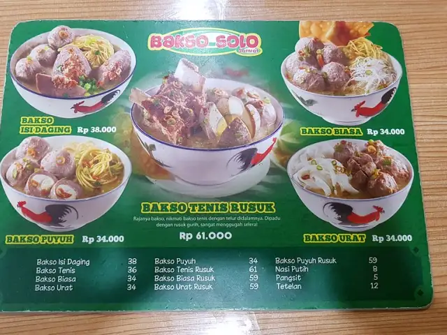 Gambar Makanan Bakso Solo Samrat Cabang ke-5 17