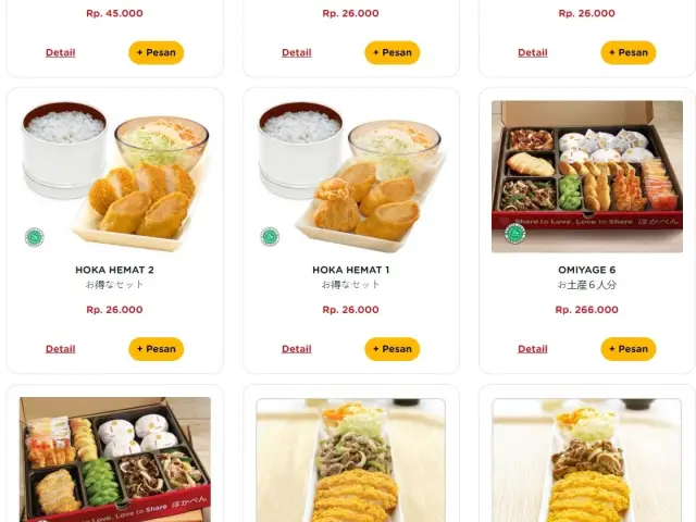 Gambar Makanan HokBen (Hoka Hoka Bento) 2