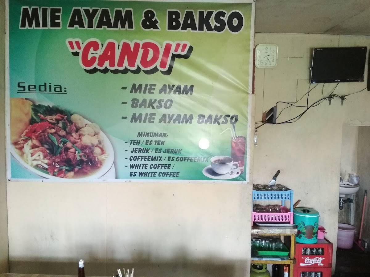 Mie Ayam Dan Bakso Pak Din Candi Terdekat Restoran Dan Tempat Makan