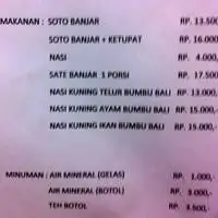 Gambar Makanan Soto Banjar Si Roy 1