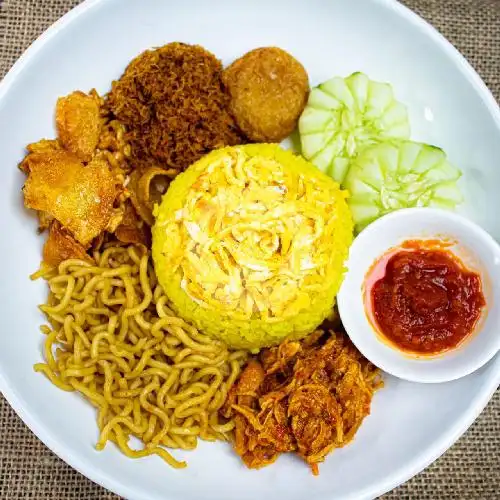 Gambar Makanan Nasi Kuning Wilis, Pujasera Semanggi 19