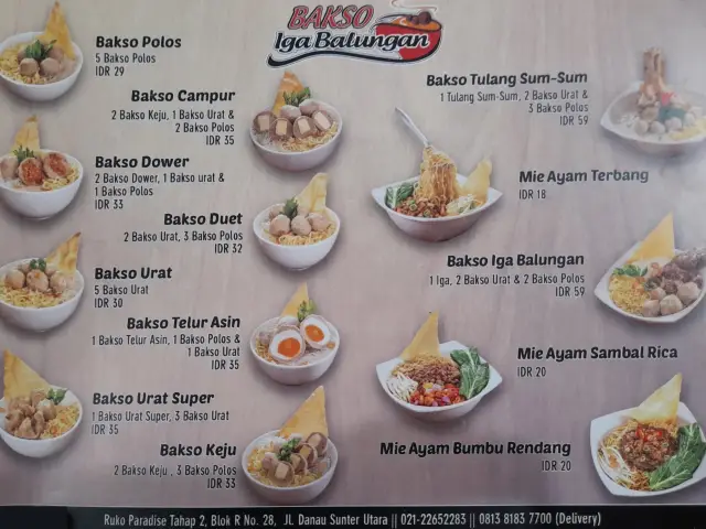 Gambar Makanan Bakso Iga Balungan 1