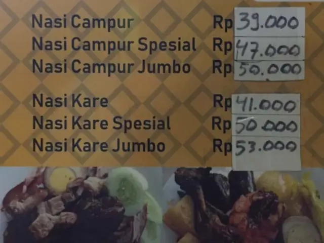 Gambar Makanan Nasi Campur & Nasi Kare Awu 88 1