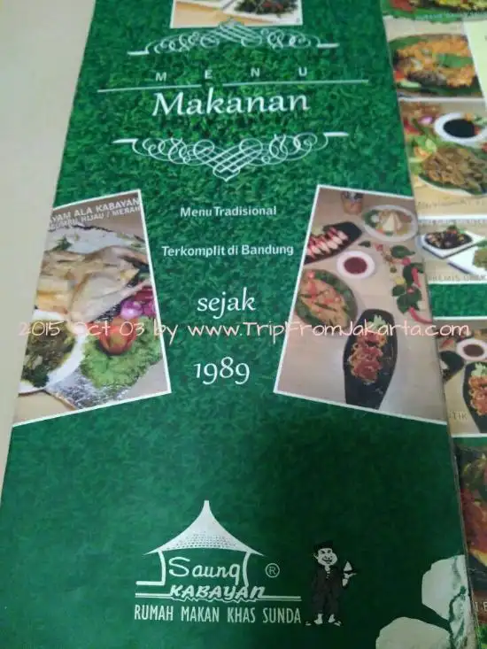 Gambar Makanan Saung Kabayan 12