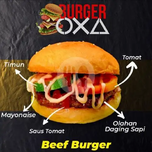 Gambar Makanan Burger OXA, Jalan Pulosari 18