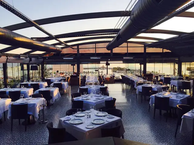 Ouzo Roof Restaurant - Wyndham Grand İstanbul Kalamış Marina Hotel'nin yemek ve ambiyans fotoğrafları 9