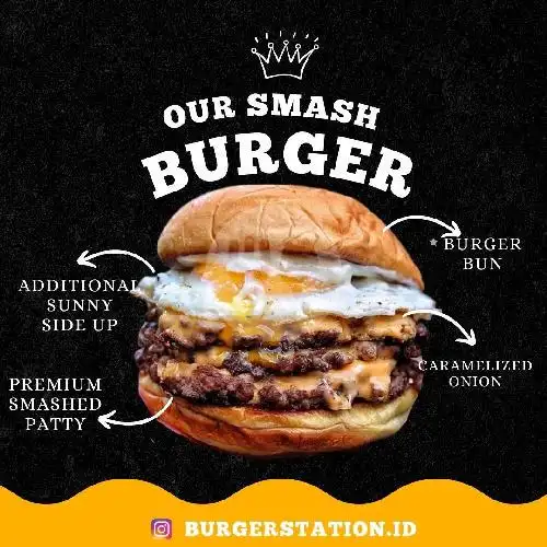 Gambar Makanan Burger Station, Bukittinggi 13