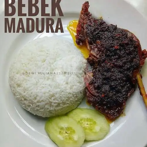 Gambar Makanan Nasi Bebek Cak Gondrong Bumbu Hitam Khas Madura, Lap. Tembak 16