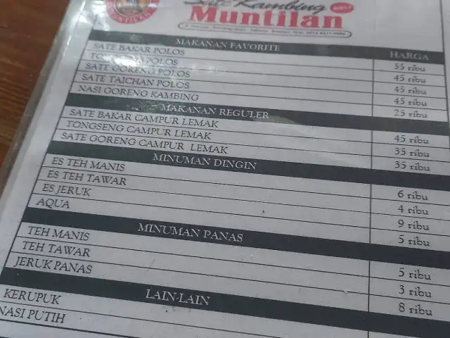 Gambar Makanan Sate Kambing Muntilan 4