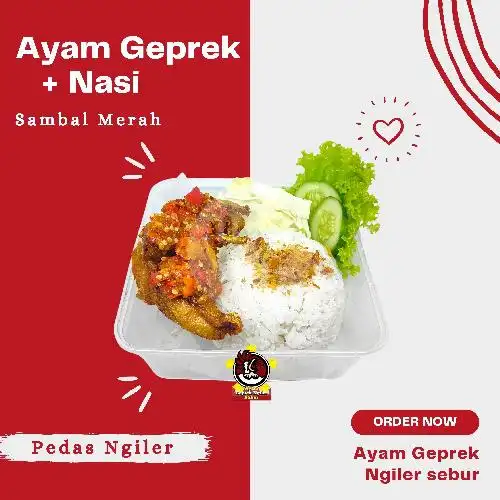 Gambar Makanan Ayam Geprek Ngiler Sebur, Budi Kemulyaan 11