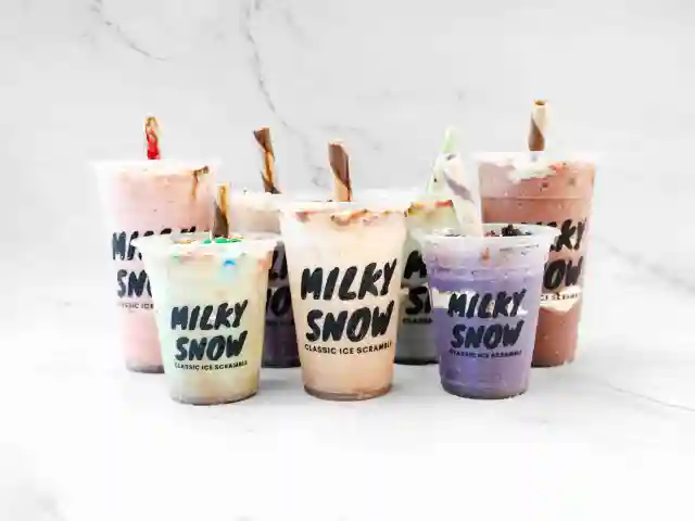 Milky Snow Ice Scramble Food Photo 1