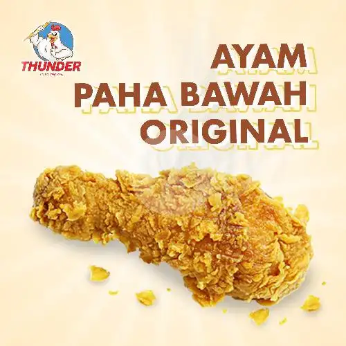 Gambar Makanan Thunder Fried Chicken, Sultan Adam 5