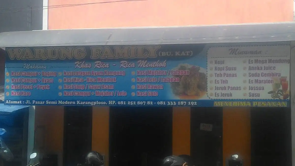 Warung Family "Khas Rica-Rica Menthok"