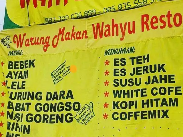 Gambar Makanan Warung Makan Wahyu Resto 2