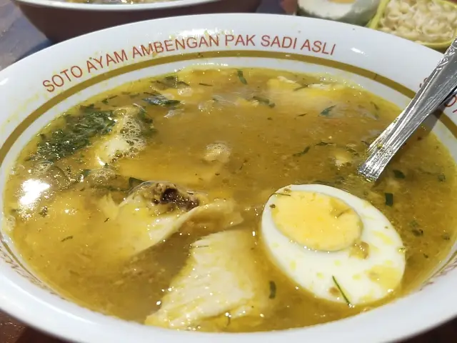 Gambar Makanan Soto Ayam Ambengan Pak Sadi (ASLI) 16