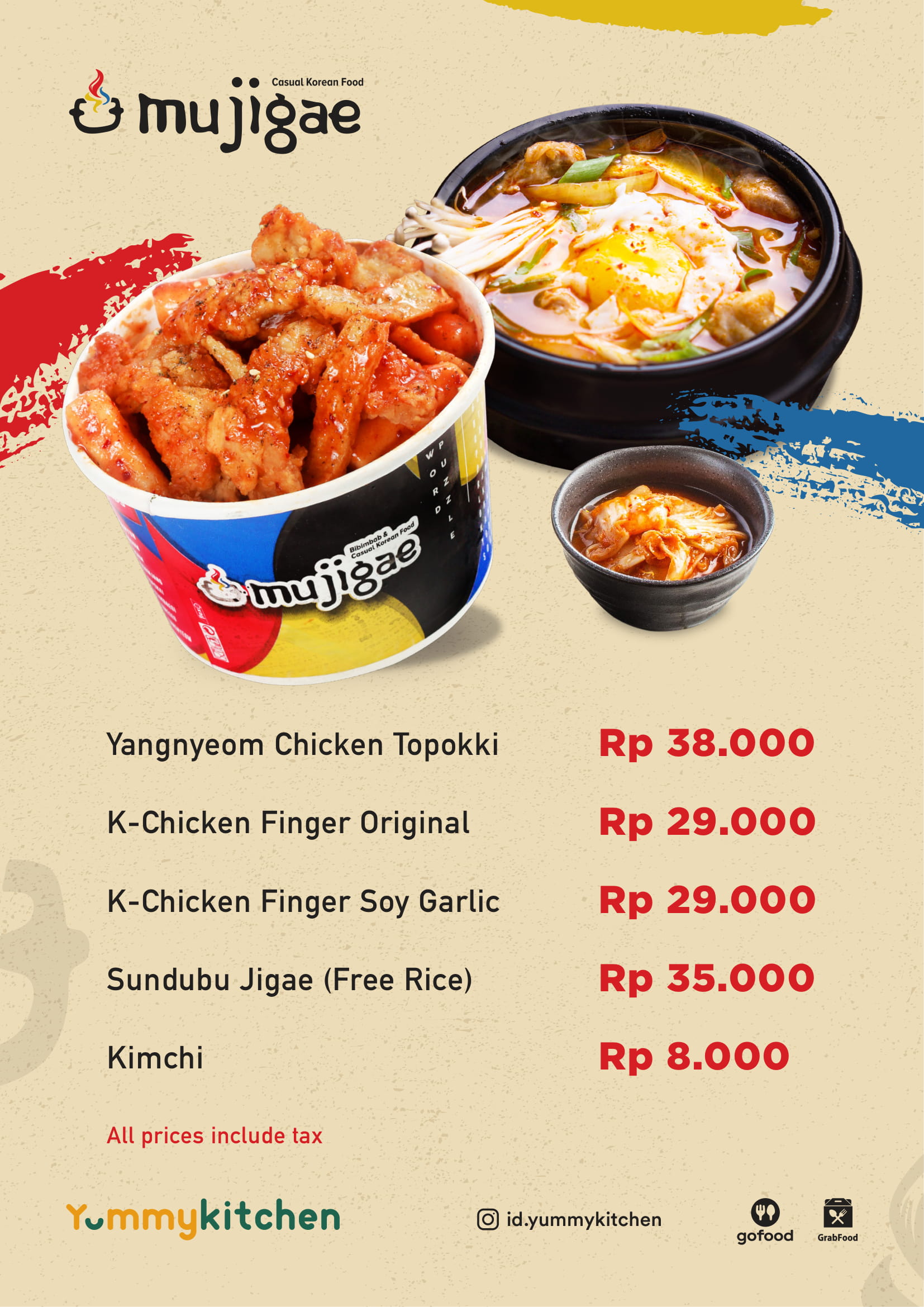 Harga Menu Mujigae - Yummykitchen, Melawai Terbaru 2022-2023 Di Jakarta ...