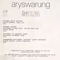 Gambar Makanan Arys Warung 1