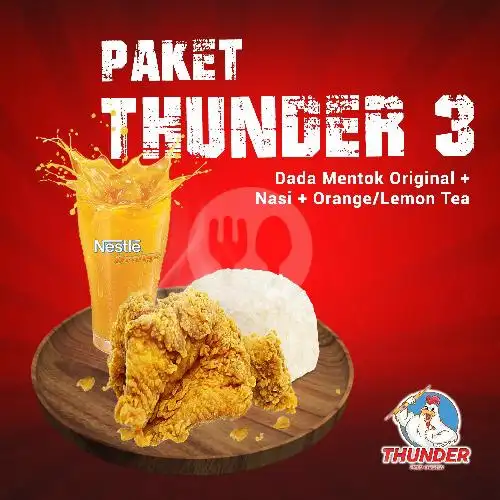 Gambar Makanan Thunder Fried Chicken, Sultan Adam 4