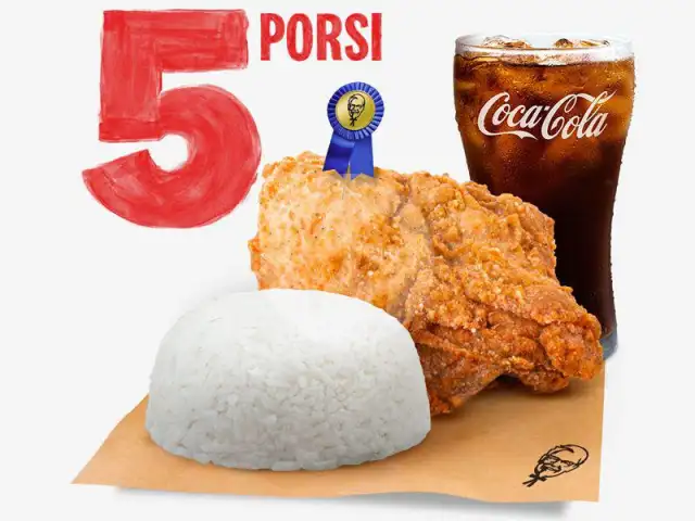 Gambar Makanan KFC Box, SPBU Katamso 17