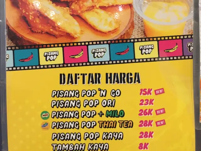 Gambar Makanan Pisang Pop 1