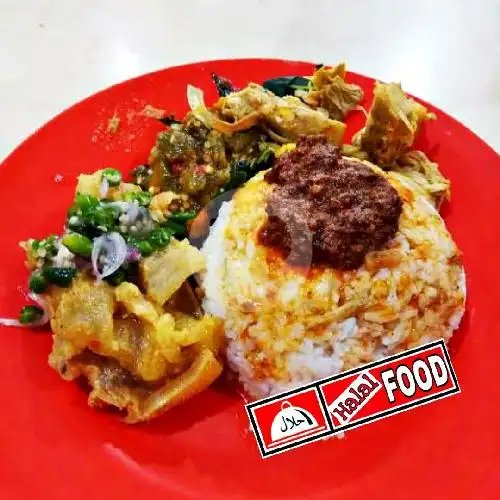 Gambar Makanan HalalFood Nasi Padang Rancak Bana, Jl. Raya Uluwatu 14