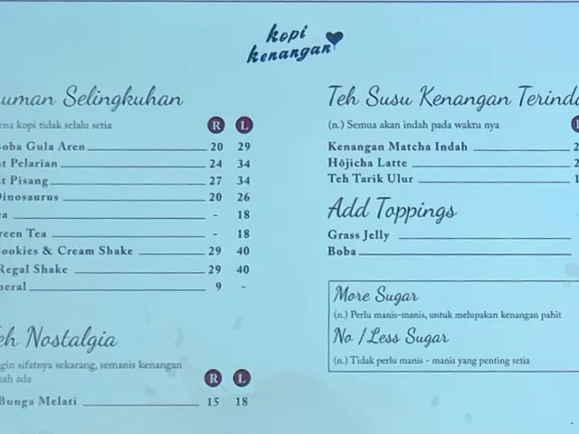 Gambar Makanan Kopi Kenangan 1