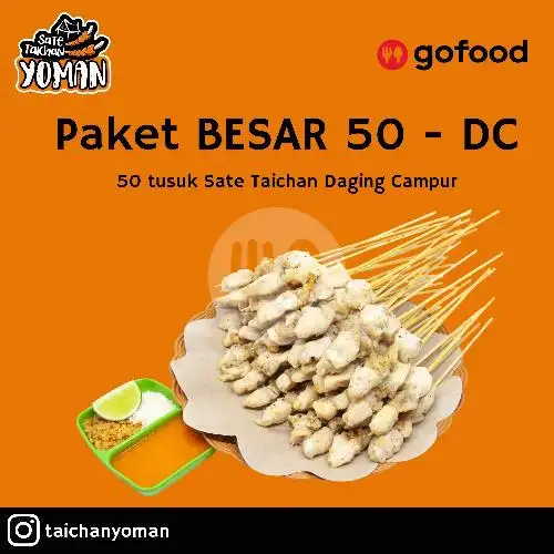 Gambar Makanan Sate Taichan Yoman, Grogol 7