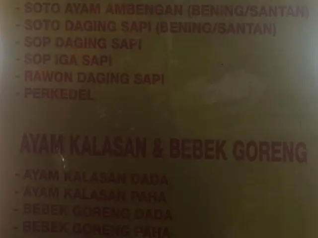 Gambar Makanan Soto Ambengan Pak Cip 1